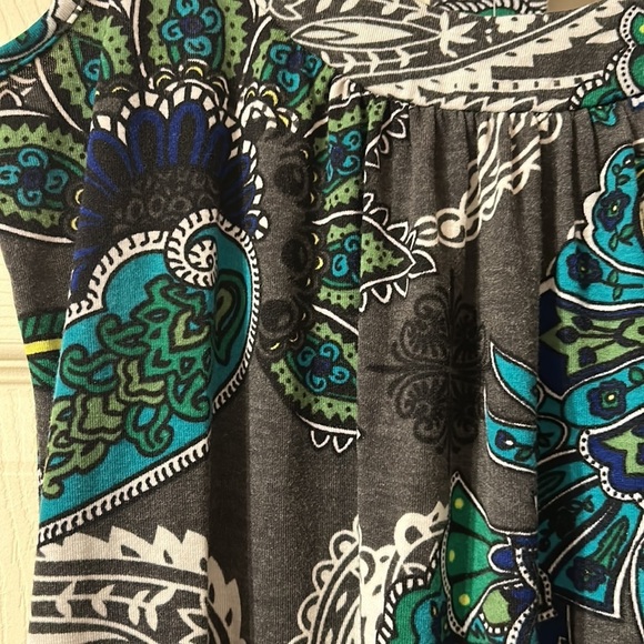 NWT Decree Paisley Tunic Small - Picture 3 of 6